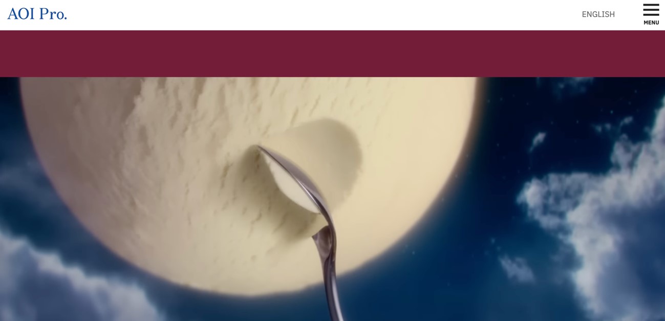 株式会社AOI Pro.公式サイトキャプチャ